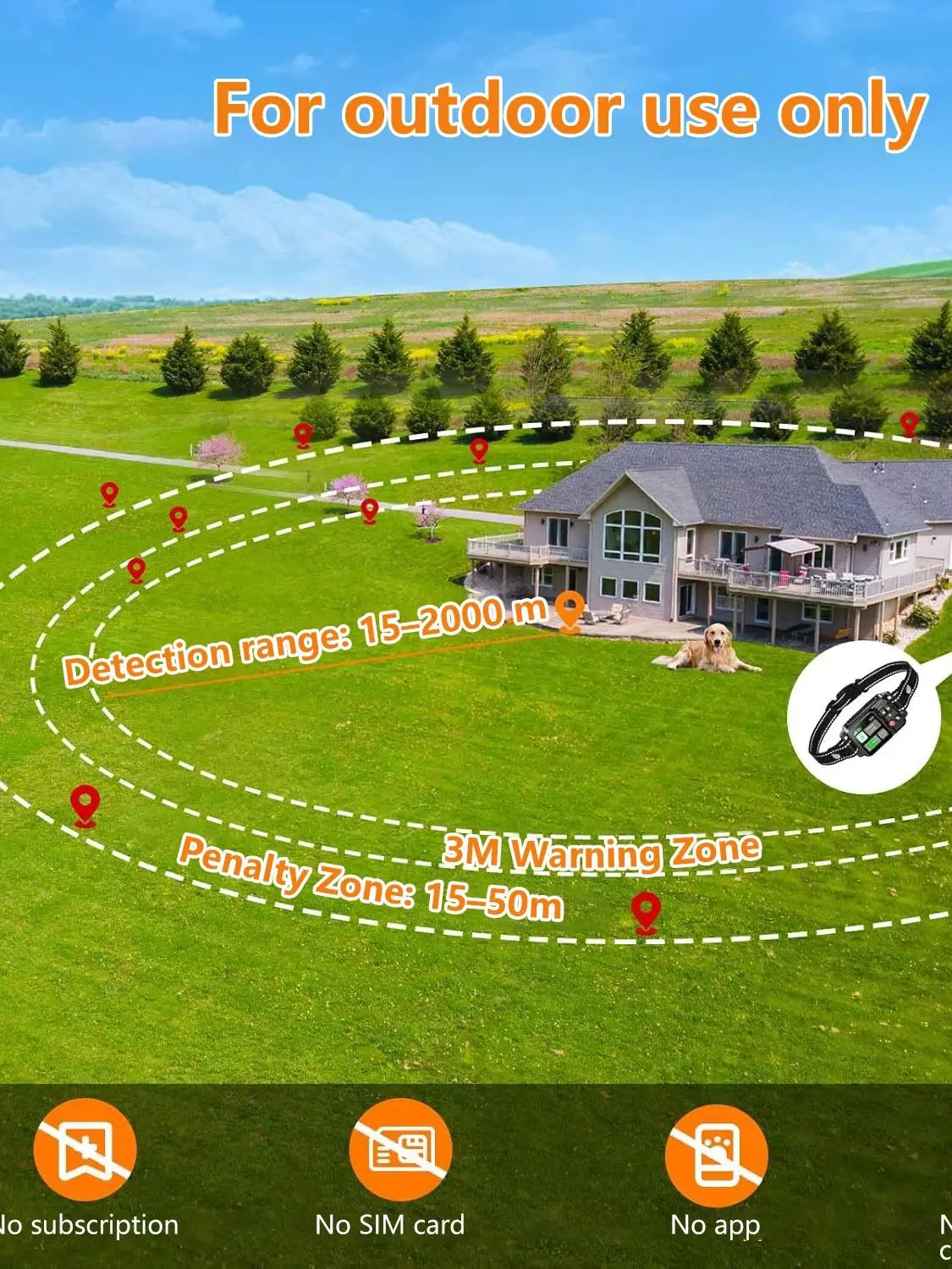 GPS Wireless Dog Boundary System