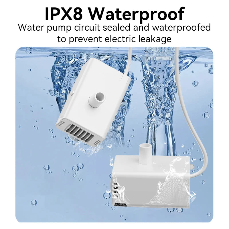 Replacement Water Pump for 3.2L Stainless Steel Cat Water Fountain