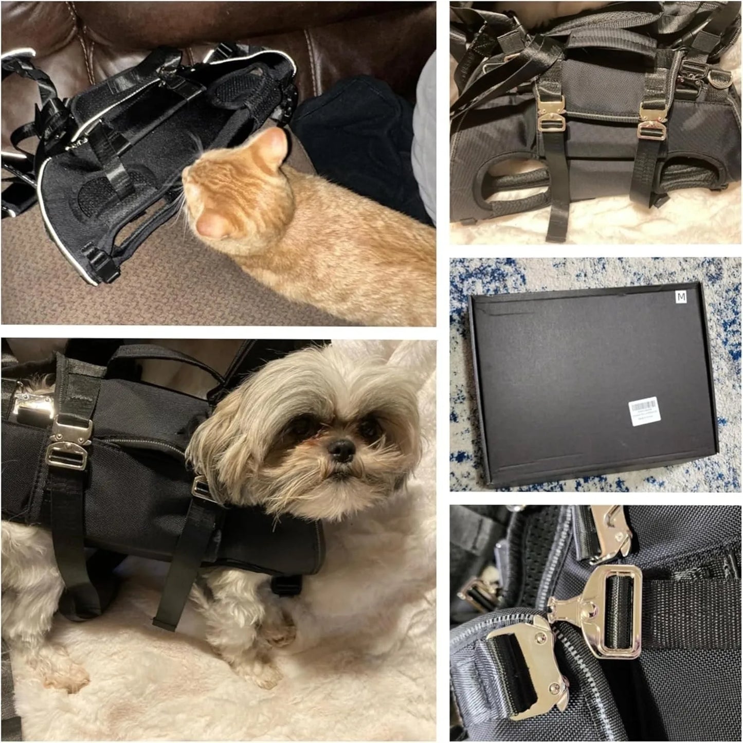 5-in-1 Dog Lift Harness & Sling Carrier with Spine Support