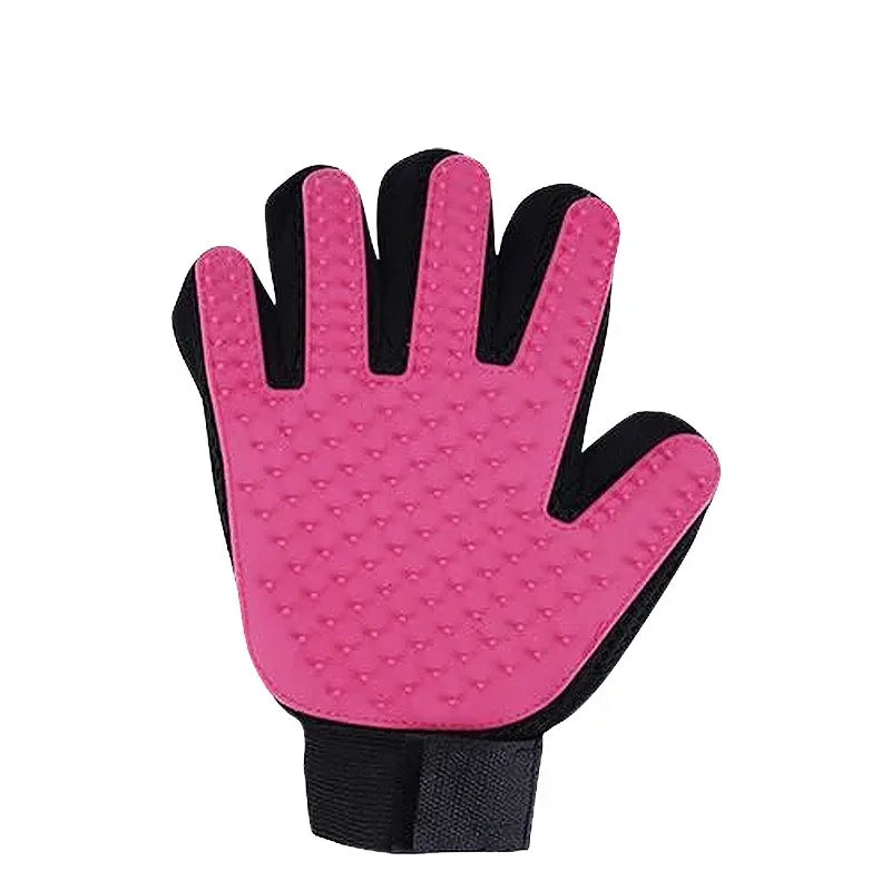 Pet Grooming Massage Gloves - Cat Comb - Rubber Cat Cleaning Brushes - Dog Hair Removal Comb - Bath Brush - Pet Supplies for Cats and Dogs