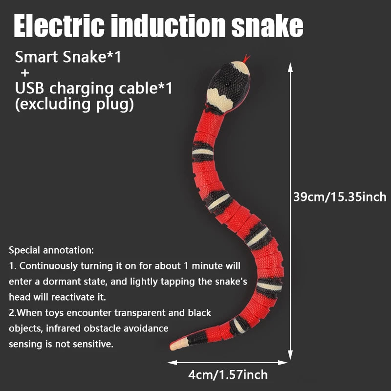 Interactive Slithering Snake Cat Toy