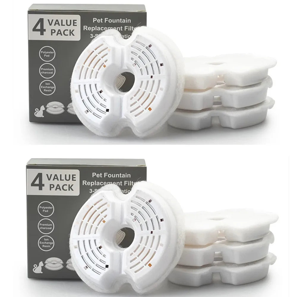 Activated Carbon Replacement Pet Fountain Filters