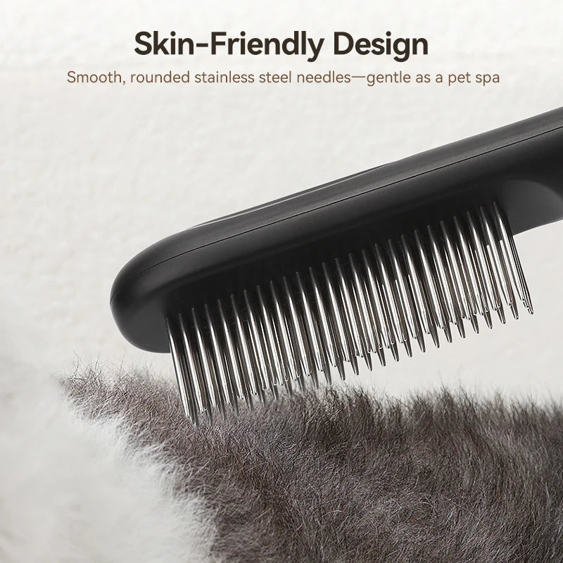 Electric Flea Comb - Waterproof Anti-Lice Removal Brush for Dogs & Cats