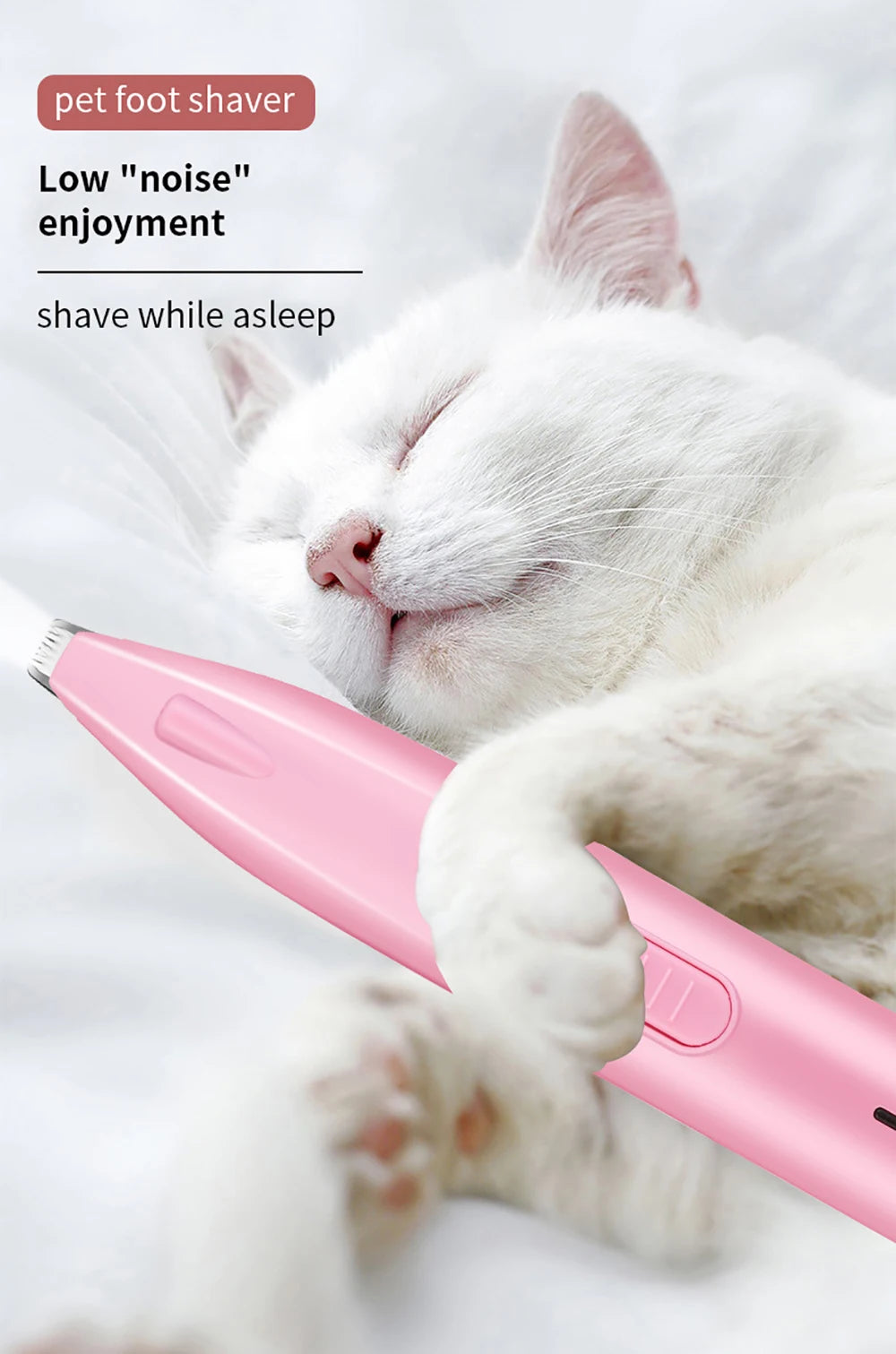Professional Electric Pet Hair Trimmer for Dogs and Cats
