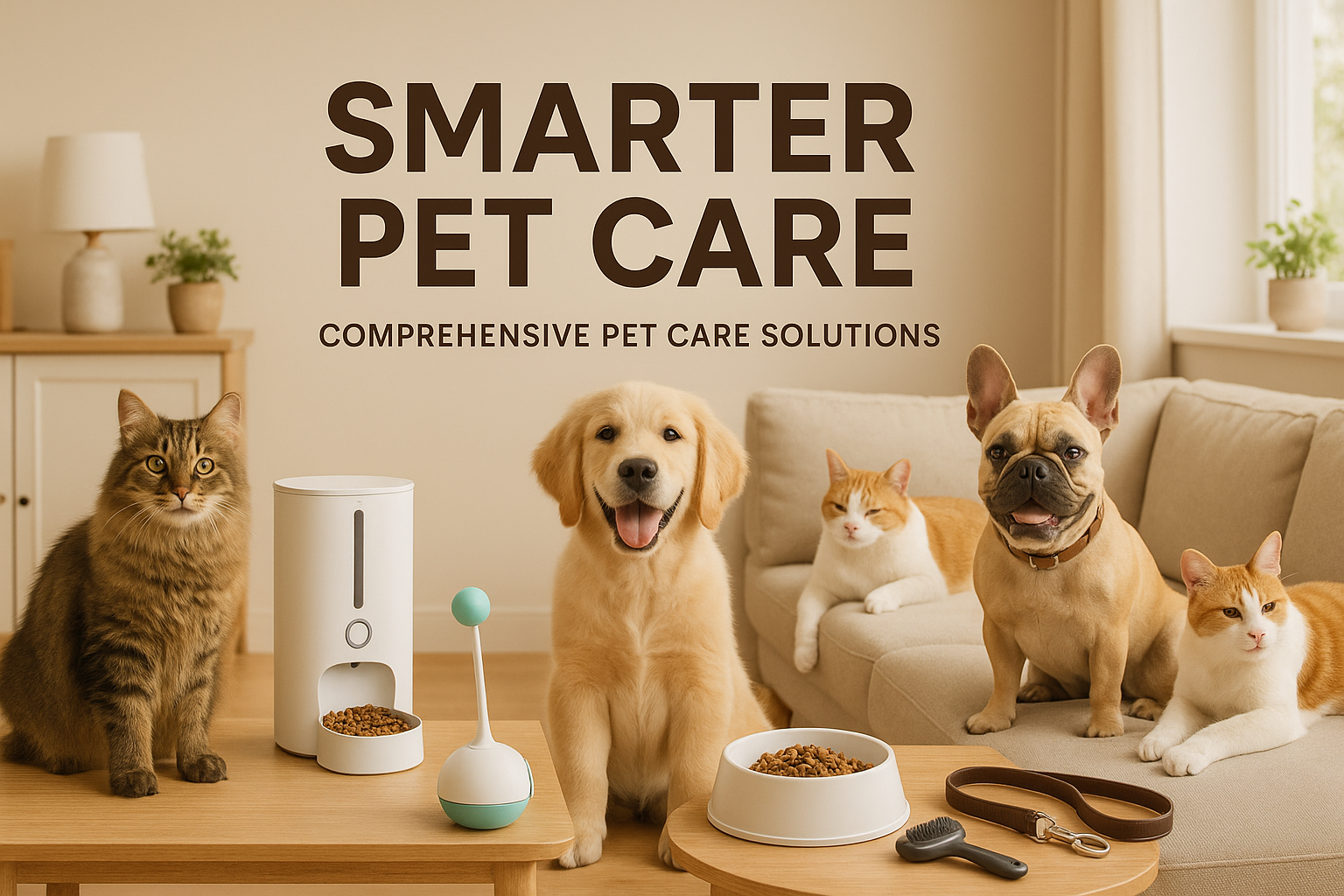 Smarter Pet Care Home Page Banner