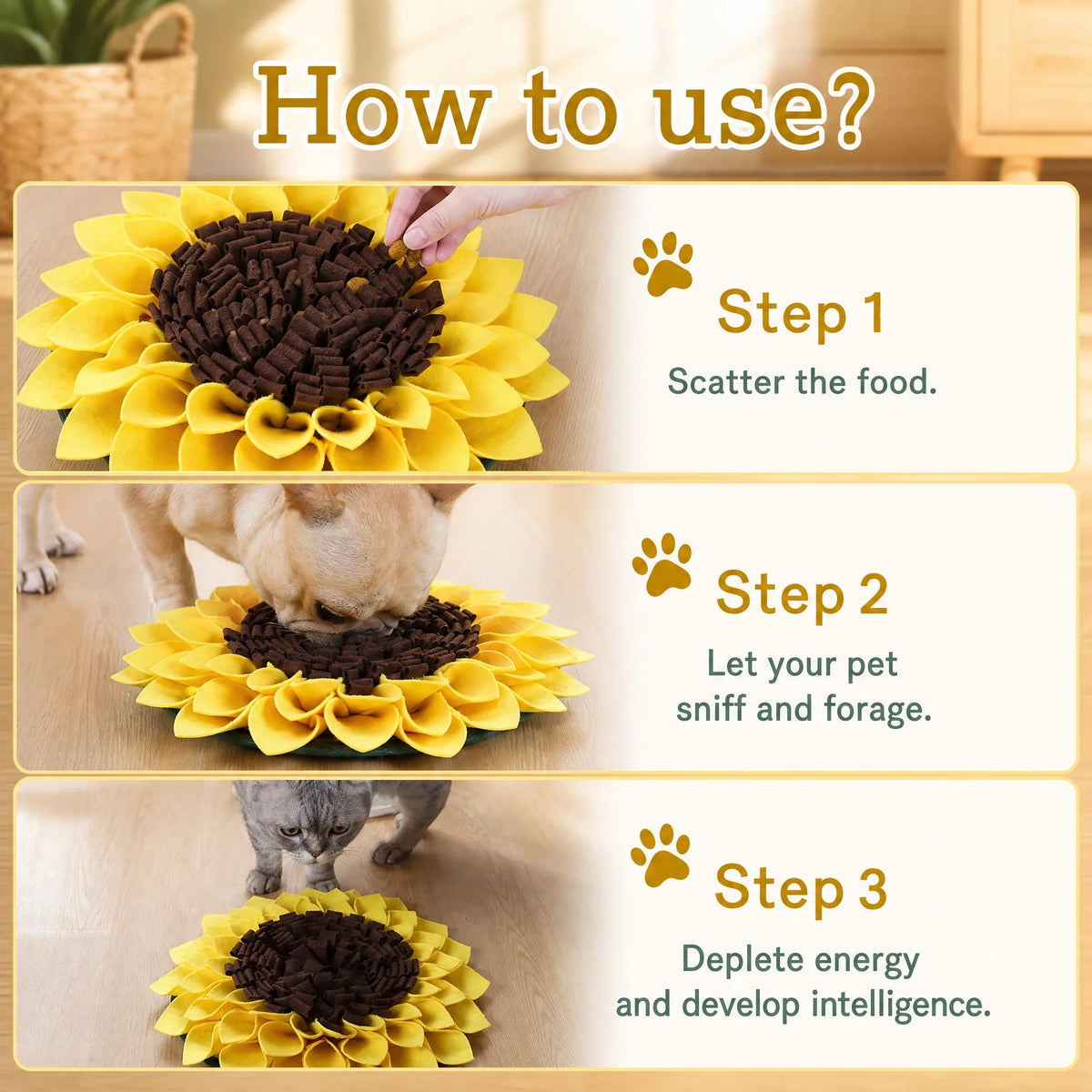 Polar Fleece Dog Snuffle Mat