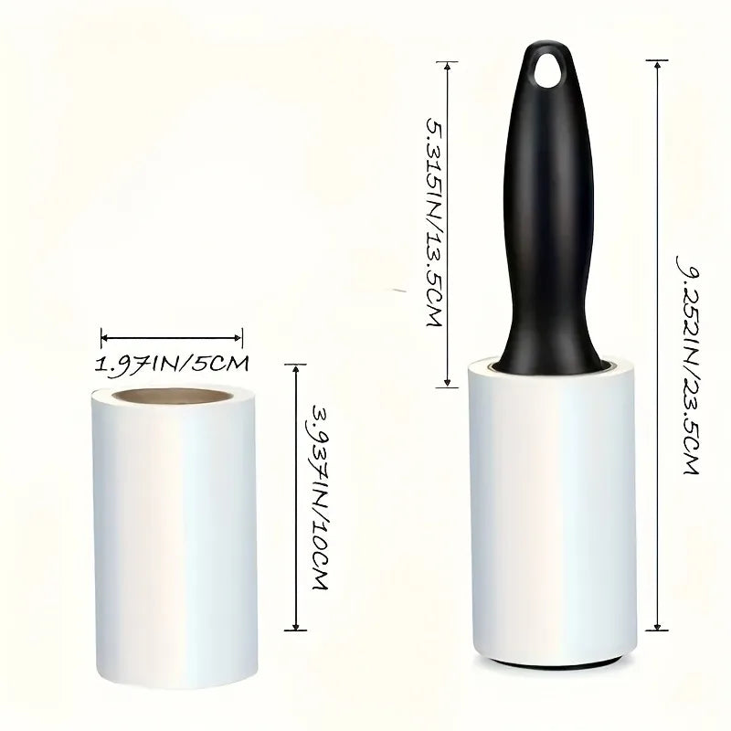 Pet Hair Lint Roller Set with Replacement Rolls