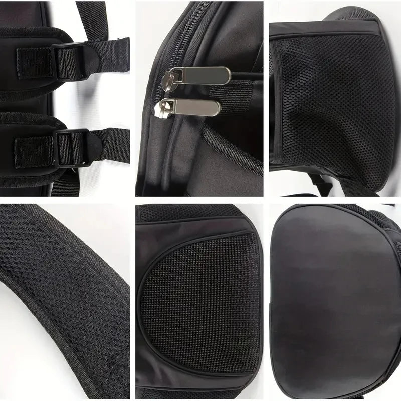 Breathable Pet Carrier Backpack for Walking & Hiking — Travel Cat & Dog Bag