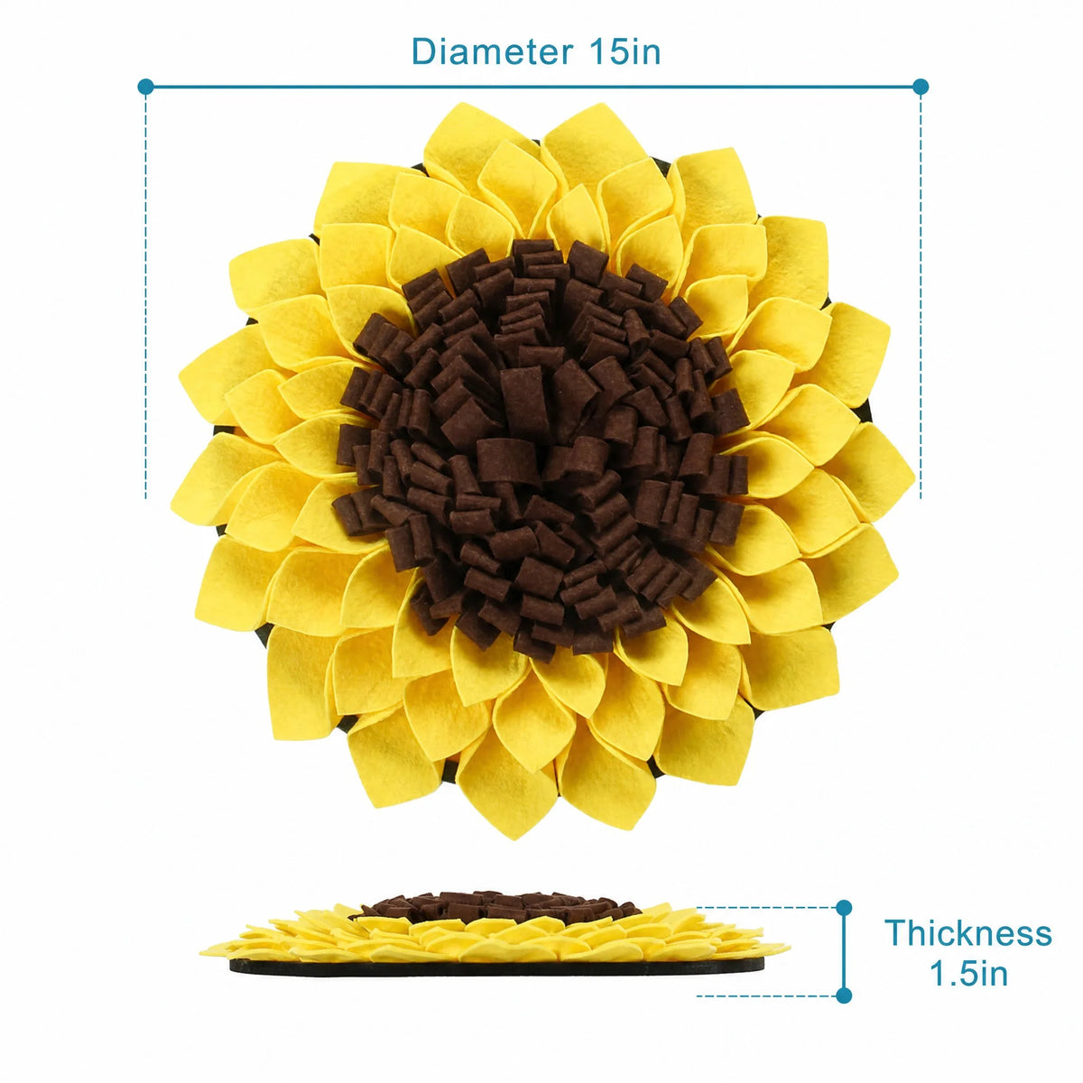 Polar Fleece Dog Snuffle Mat