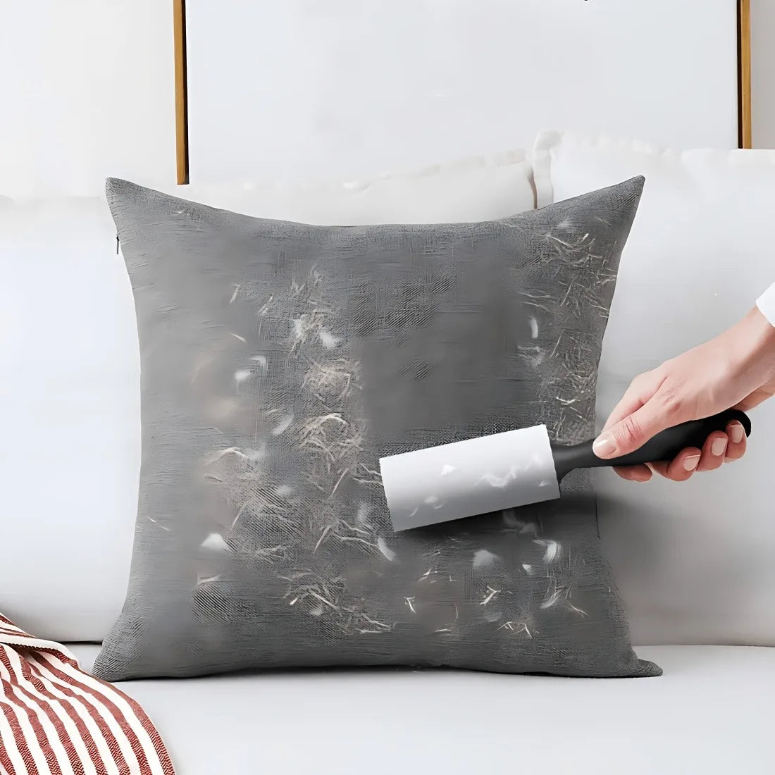 Pet Hair Lint Roller Set with Replacement Rolls