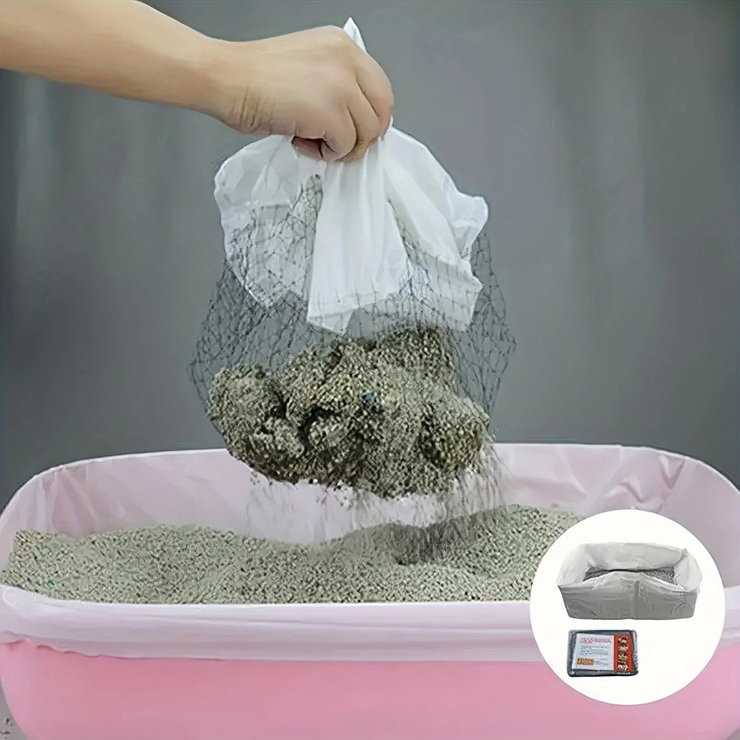 Filtres réutilisables pour bac à litière – Lot de 10 doublures hygiéniques