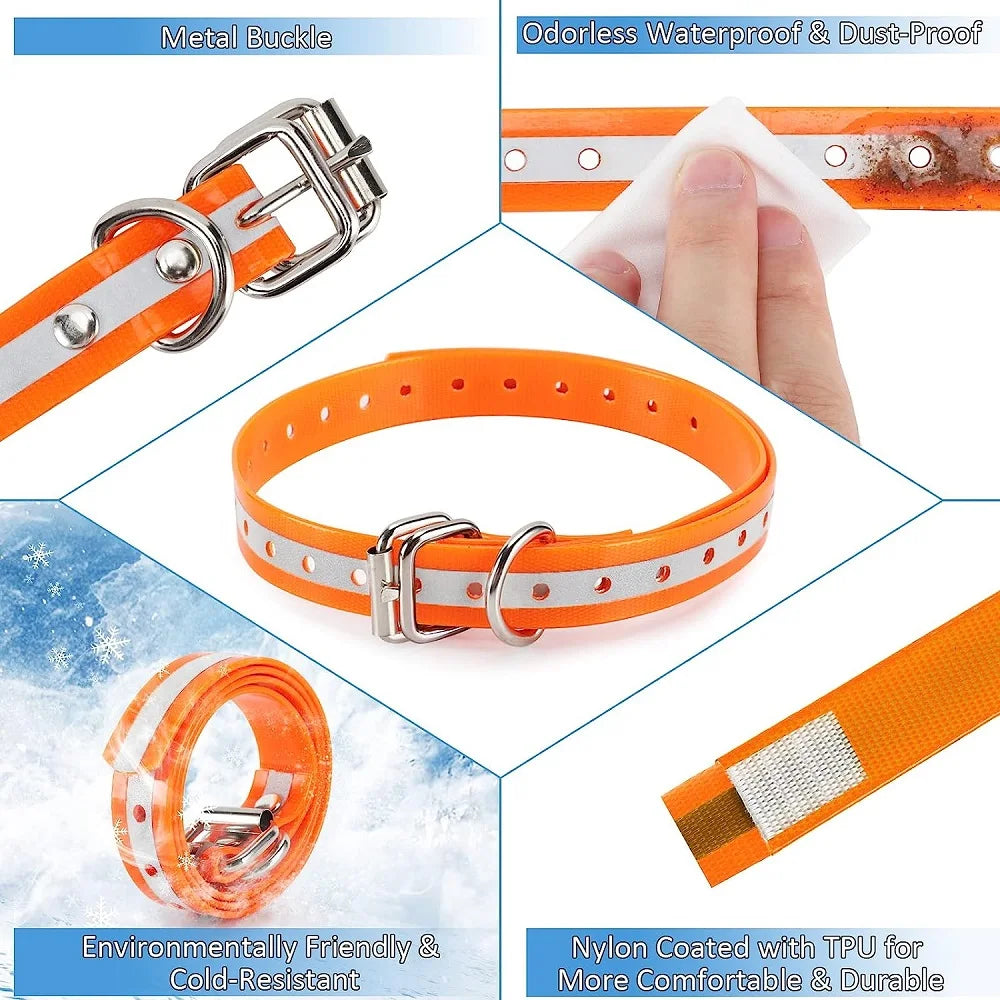 Glow-in-the-Dark TPU Dog Collar – Waterproof & Easy Clean