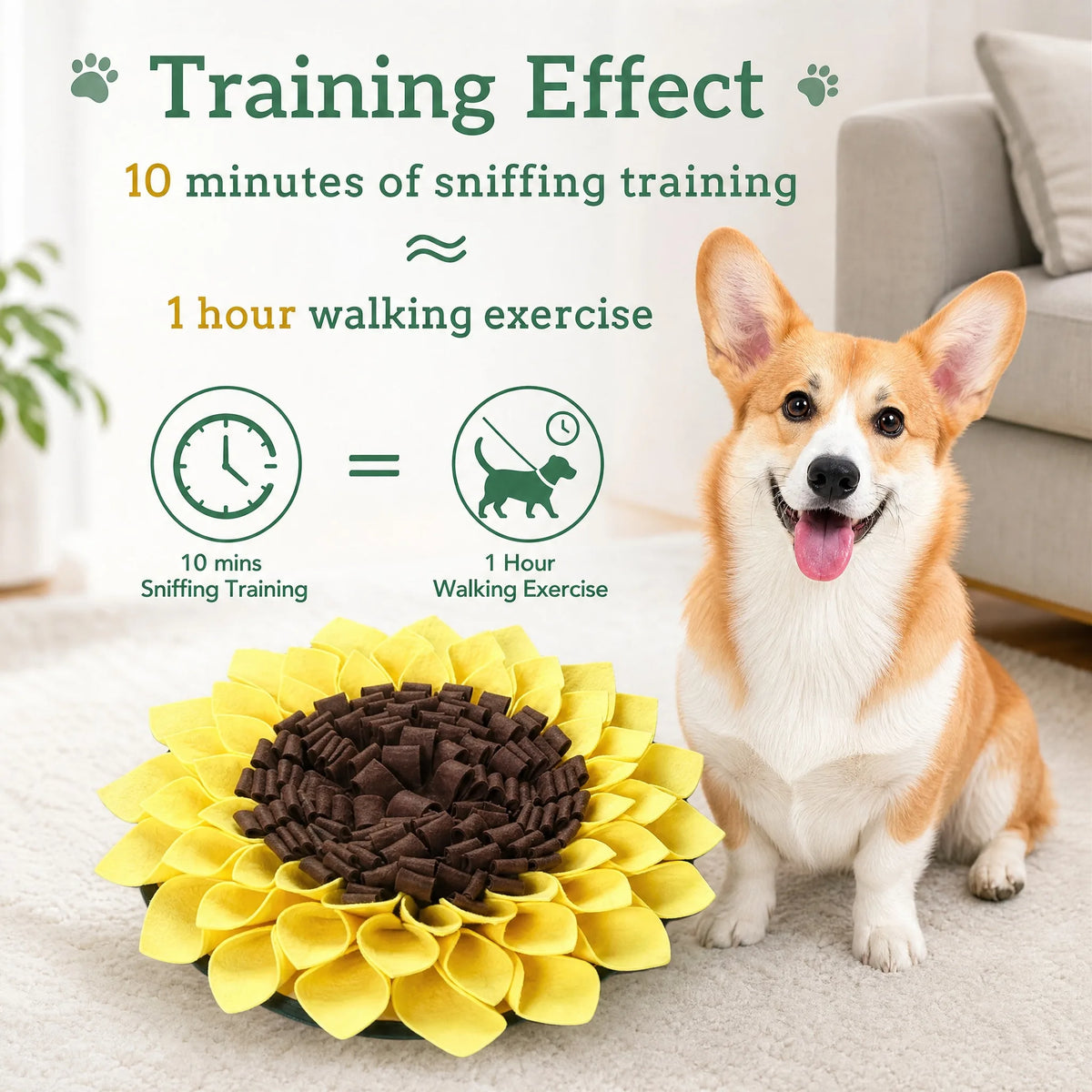 Polar Fleece Dog Snuffle Mat