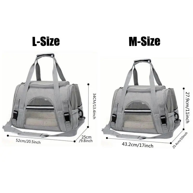 Sac de transport souple pour chats et chiens de grande et moyenne taille