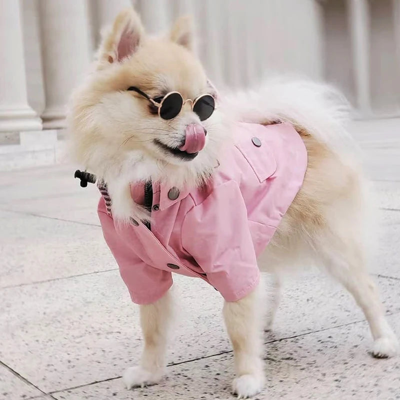 Waterproof Windproof Dog Sport Hoodie Coat