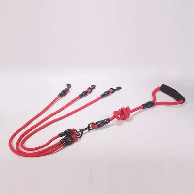 Multi-Dog Coupler Leash – Walk 2, 3 or 4 Dogs at Once