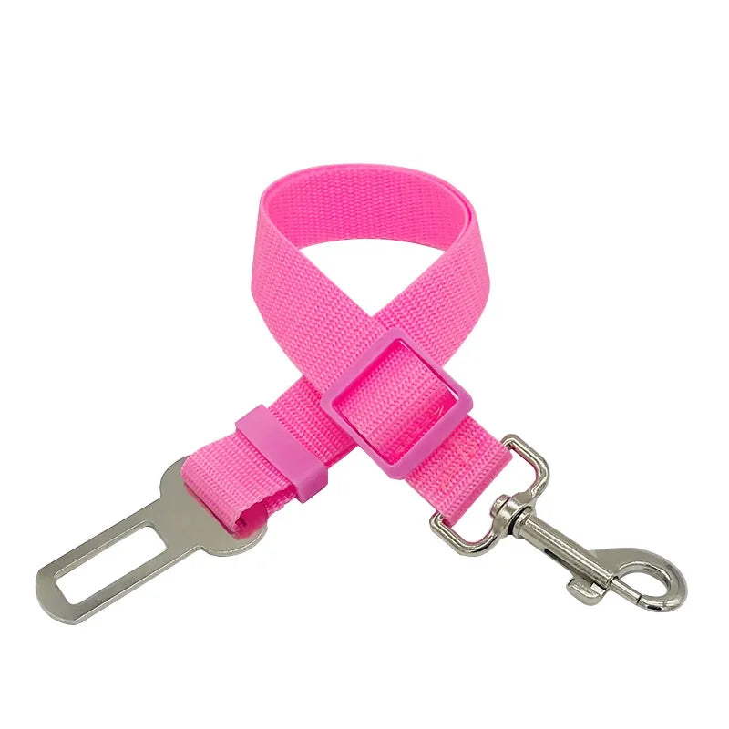 Adjustable Dog Leash & Car Seat Belt for Small, Medium & Large Dogs