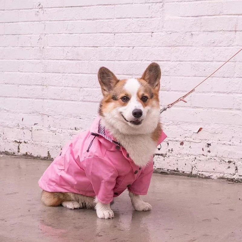 Waterproof Windproof Dog Sport Hoodie Coat
