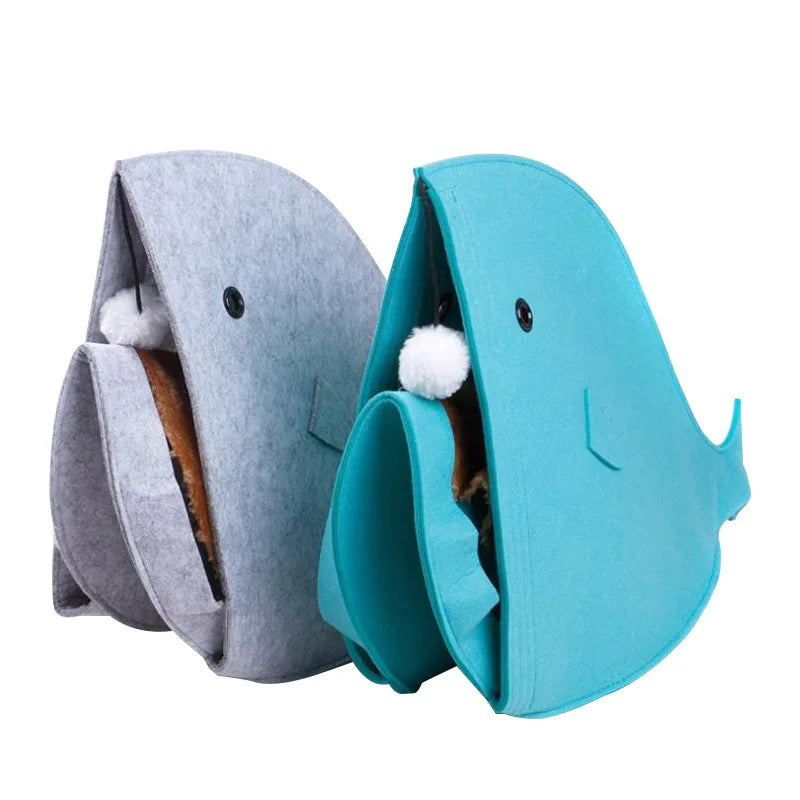Shark Pet Bed & Cushion Mat for Dogs & Cats