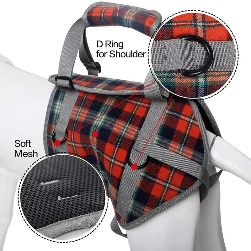 Adjustable Dog Rehabilitation Support Harness