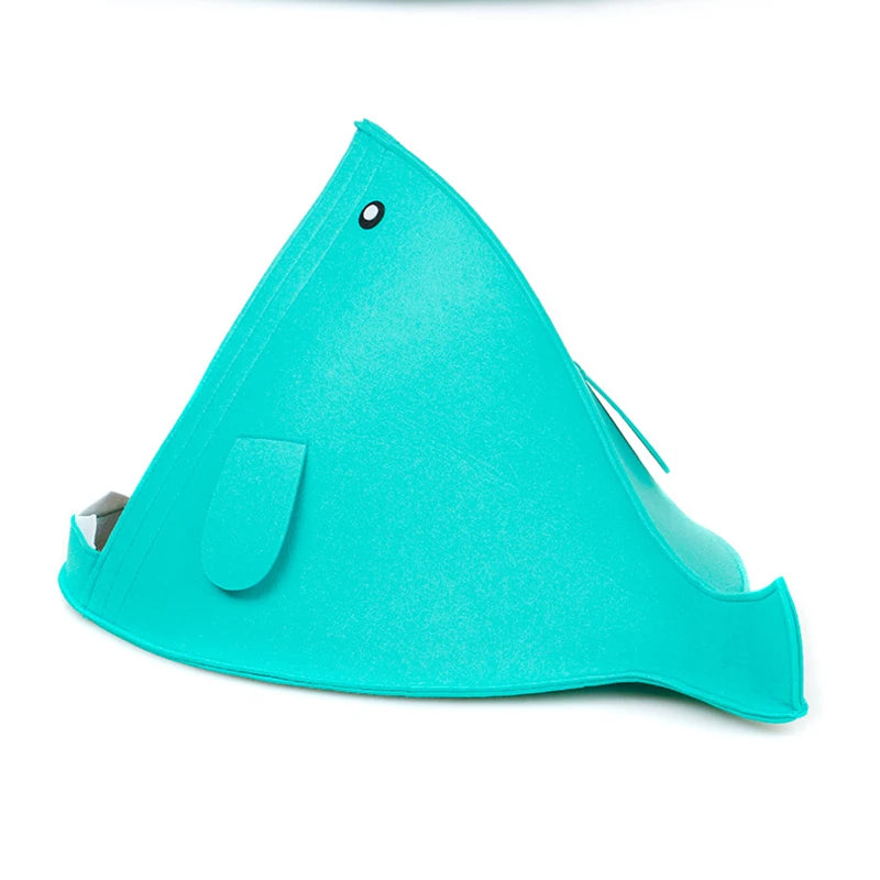 Shark Pet Bed & Cushion Mat for Dogs & Cats