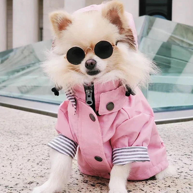Waterproof Windproof Dog Sport Hoodie Coat