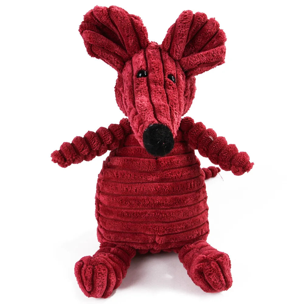 Corduroy Plush Squeaky Toy for Dogs