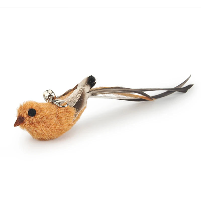 Feather Bird Cat Teaser Toy Set (2 Pack)