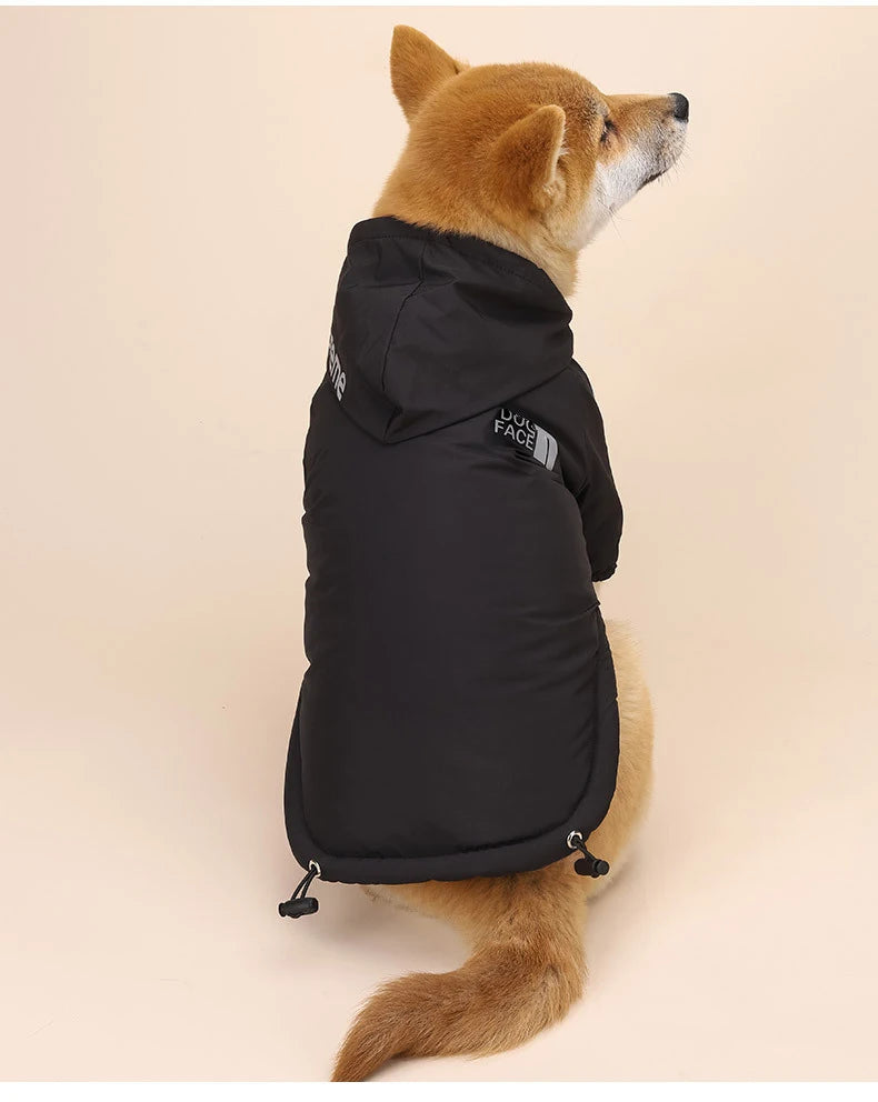 Waterproof Warm Hoodie Jacket for Dogs & Cats – Autumn & Winter
