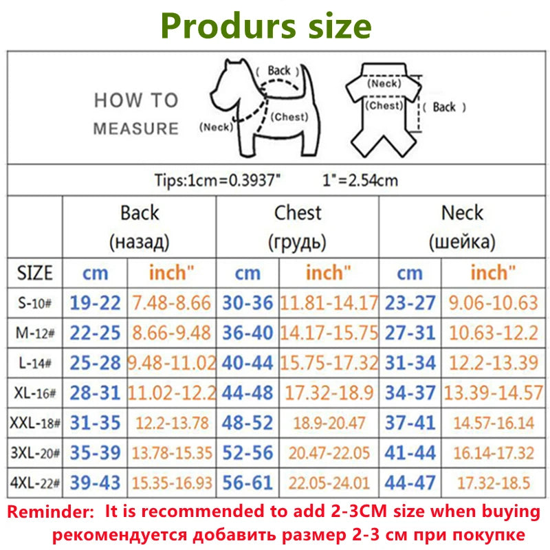 Reflective Waterproof Dog Winter Jacket - Warm Padded Coat for Small Dogs