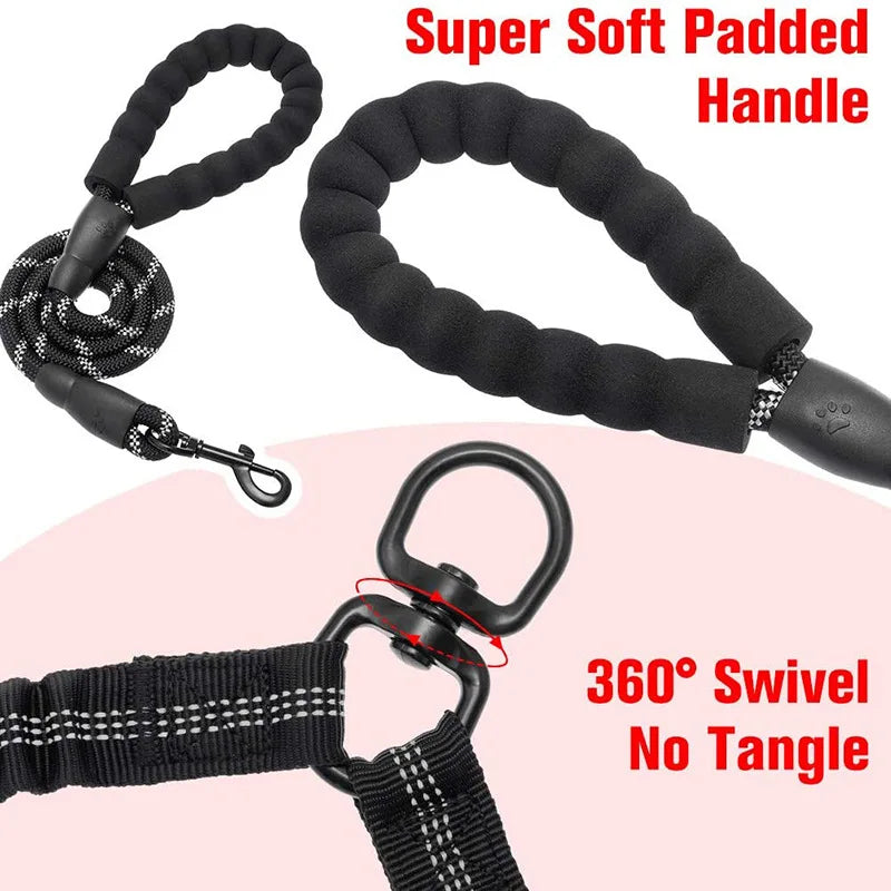 Dual Dog Coupler Leash – Walk 2 Dogs at Once