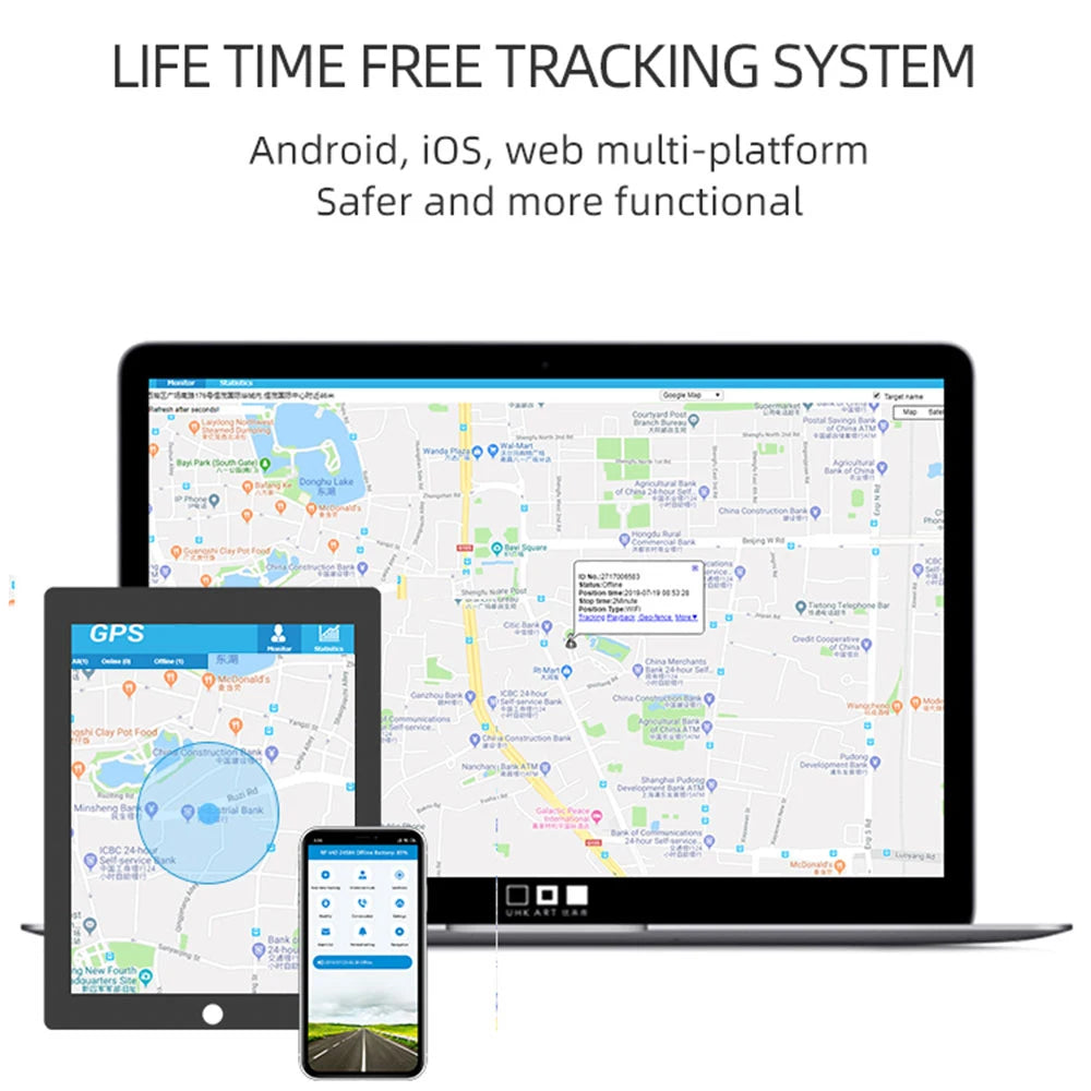 Compact Pet GPS Tracker