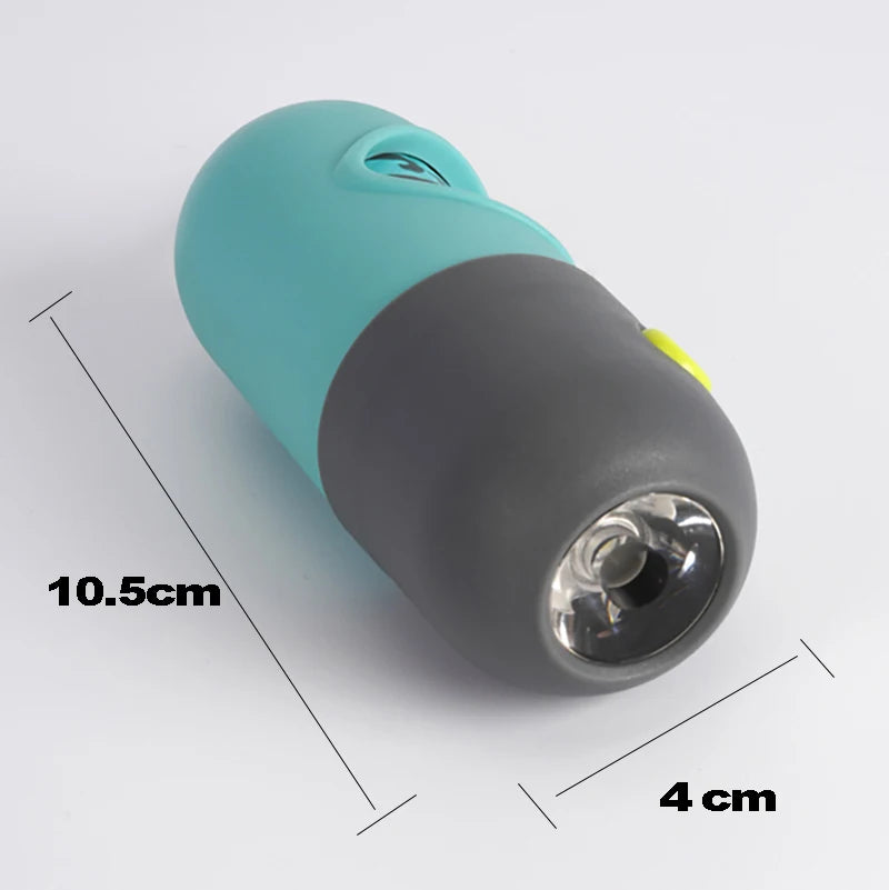 Dog Poop Bag Dispenser with LED Light & Waste Bag Holder