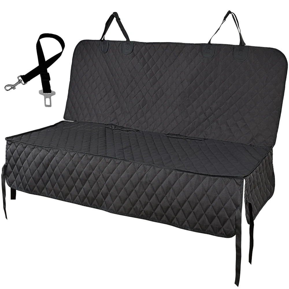 Waterproof Dog Car Seat Cover with Armrest Access — Travel Mattress & Protector