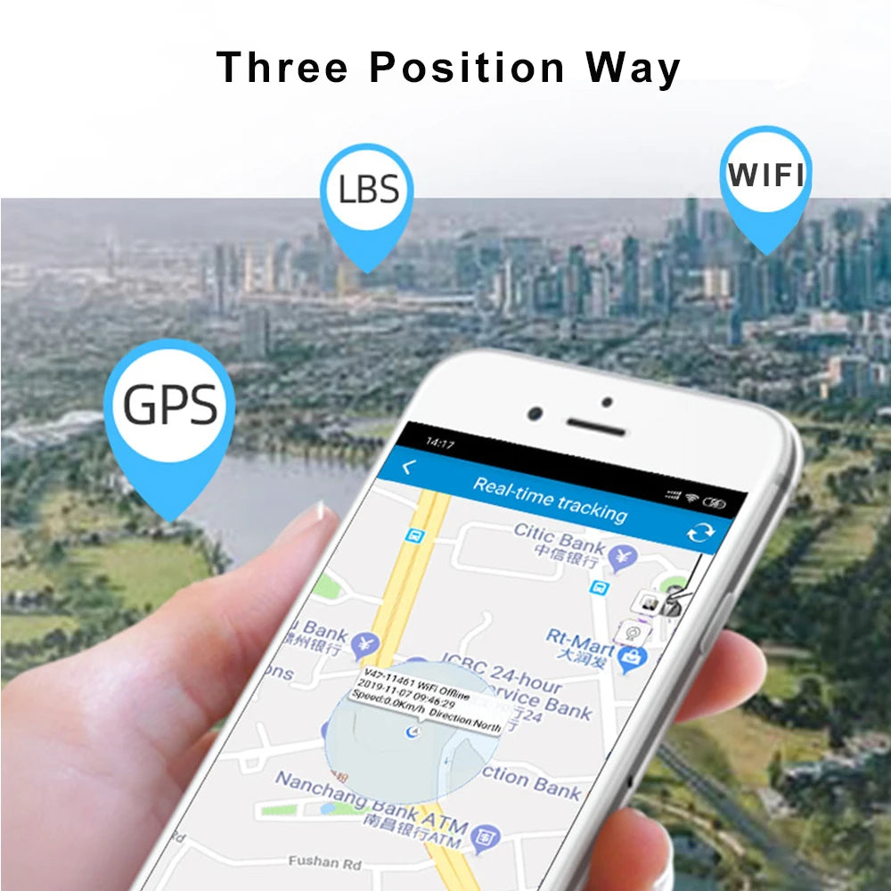 Compact Pet GPS Tracker