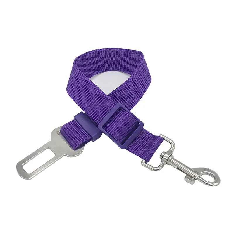 Adjustable Dog Leash & Car Seat Belt for Small, Medium & Large Dogs