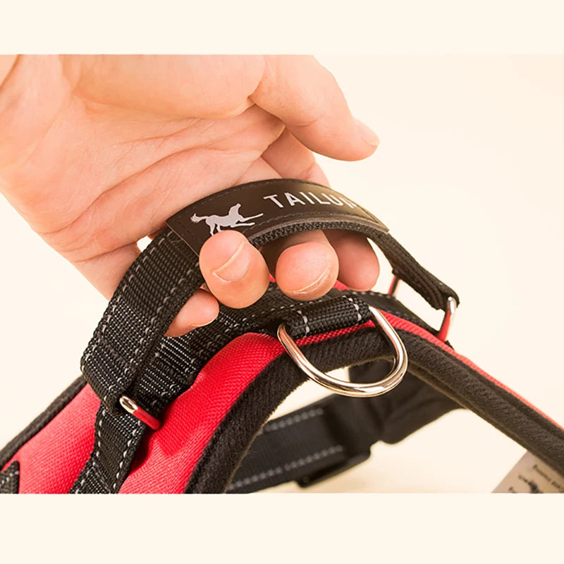 Soft Adjustable Reflective Vest Harness for Dogs
