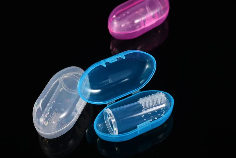 Pet Finger Toothbrush - Super Soft Silicone Dental Care Tool for Dogs and Cats