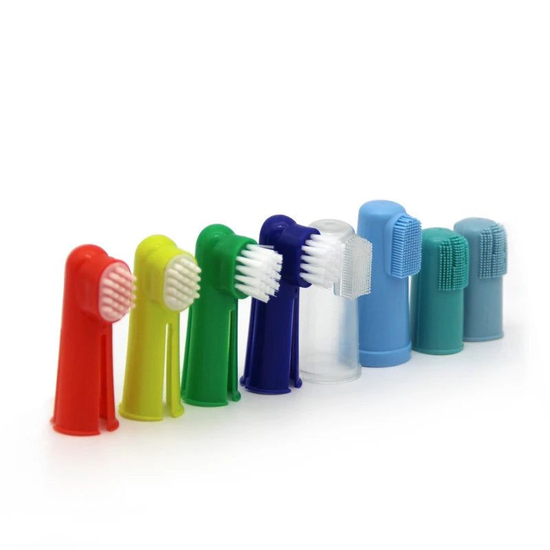 Soft Finger Toothbrush for Dogs