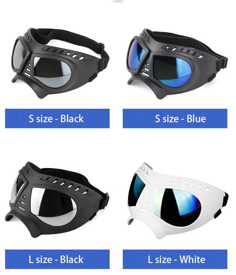 UV Protection Windproof Dog Goggles & Sunglasses