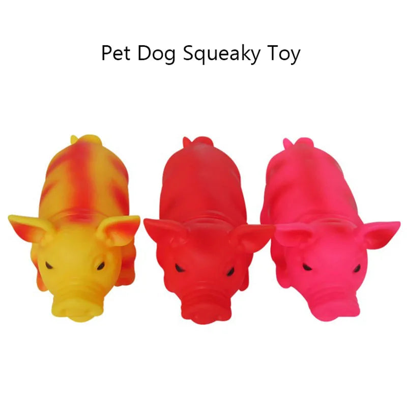 Jouet pour chien couineur Cochon – Jouet à mâcher en caoutchouc durable pour chiens et chiots