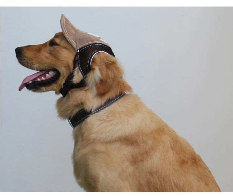 Breathable Dog Baseball Cap with Ear Holes