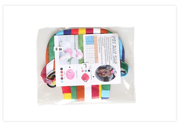 Fashion Print Pet Baseball Cap for Dogs & Cats