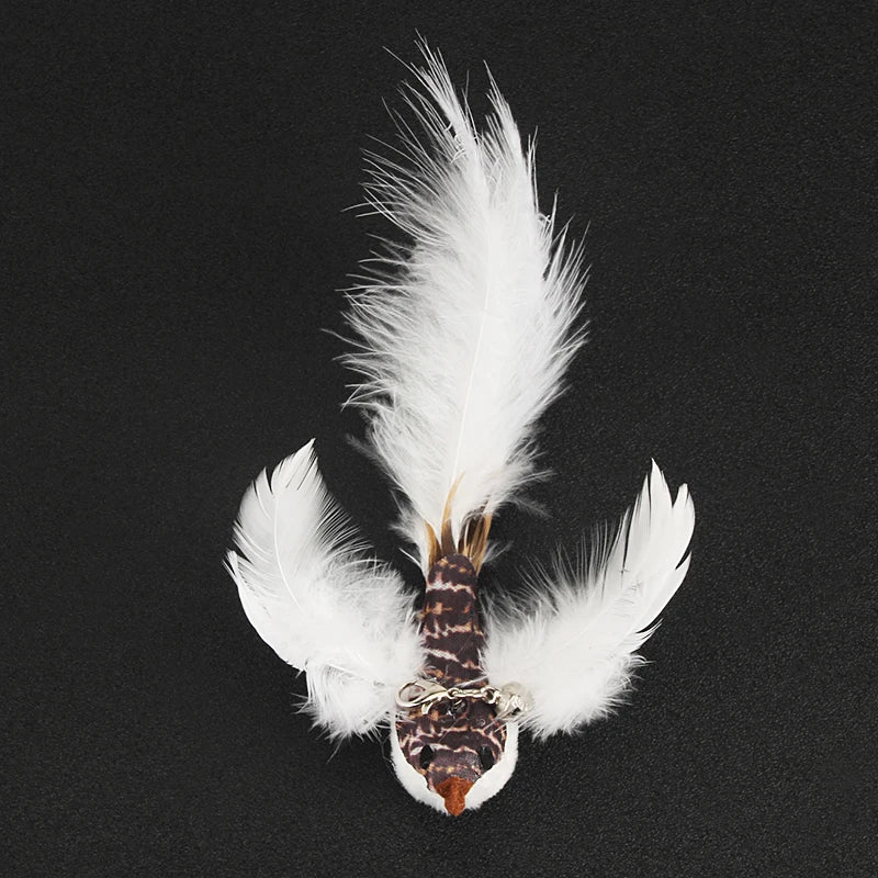 Feather Bird Cat Teaser Toy Set (2 Pack)