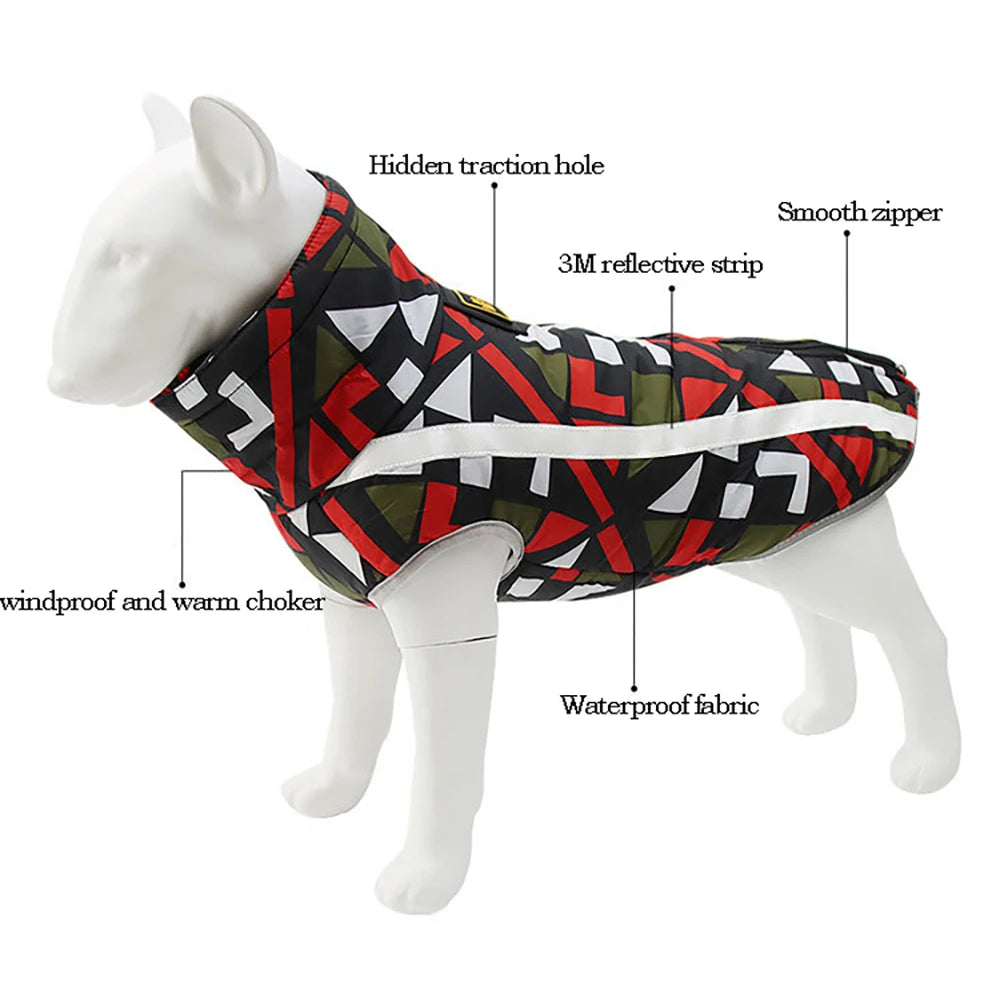 Waterproof Winter Dog Jacket & Warm Coat