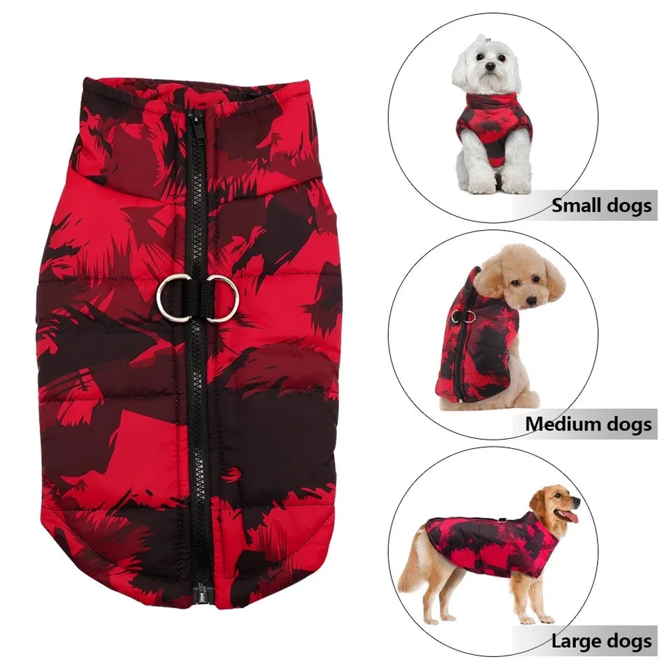 Waterproof Winter Dog Jacket & Warm Coat