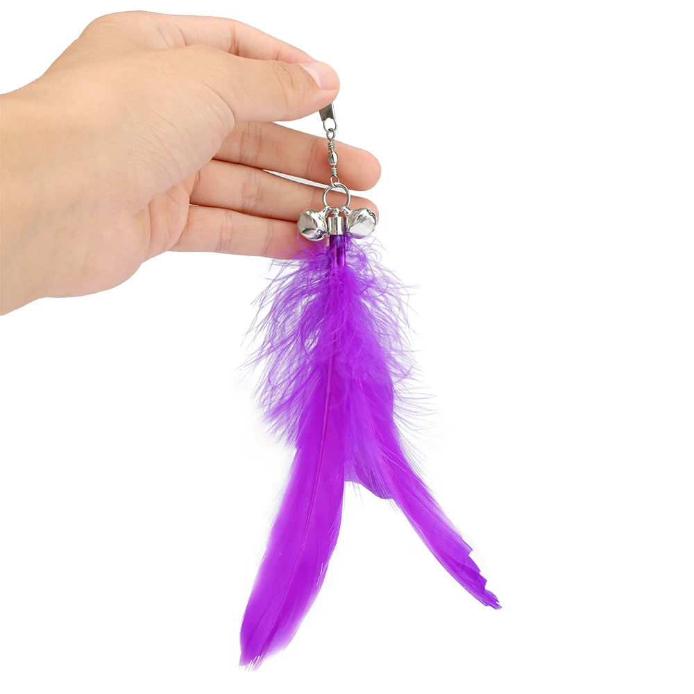 Feather Cat Teaser Toy Replacement Pack (10pcs)