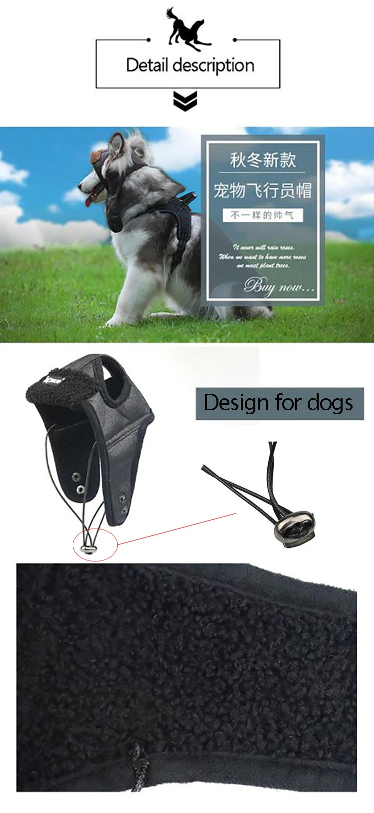 Cashmere Winter Hat for Small Dogs & Puppies