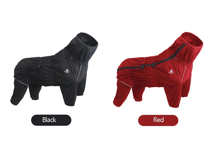 Waterproof Warm Reflective Dog Jumpsuit Coat
