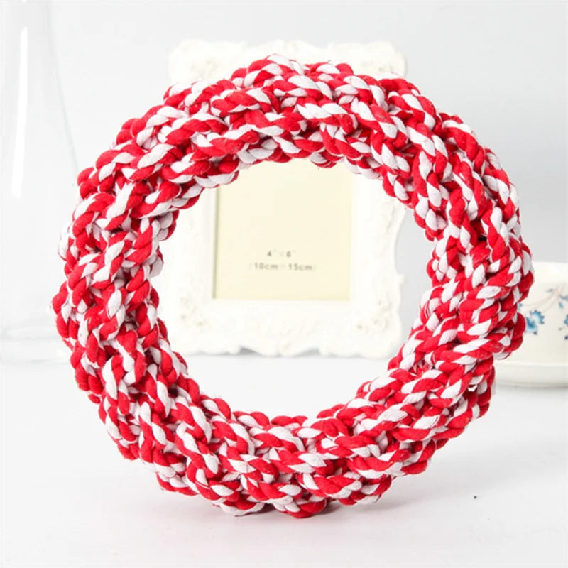 Round Rope Chew Toy for Medium & Large Dogs
